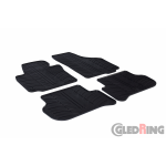 Original Gledring Passform Fußmatten Gummimatten 4 Tlg.+Fixing - Skoda Yeti 2013->